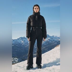 Snow Play Ski Jumpsuit - Black